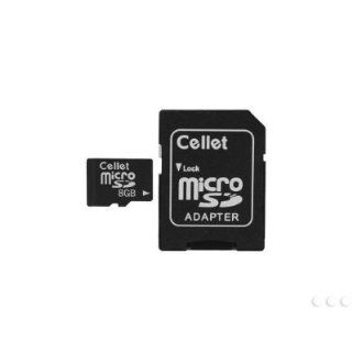 Cellet MicroSDHC 8GB Memory Card for Sony K850 Phone with
