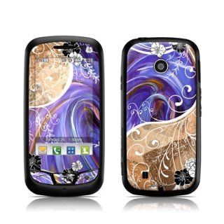 Purple Waves Design Protective Skin Decal Sticker Cover