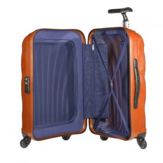 Samsonite Cosmolite Carry on Luggage Spinner 68cm 25inch Orange New