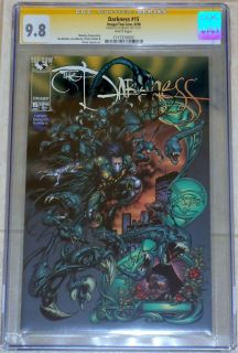 Darkness #15 Signature Series CGC 9.8, Cover Art and Signed by Joe