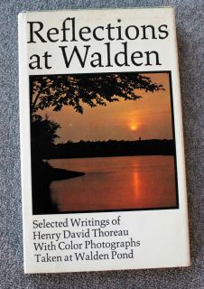1968 REFLECTIONS AT WALDEN POND Henry David Thoreau WRITINGS Photos