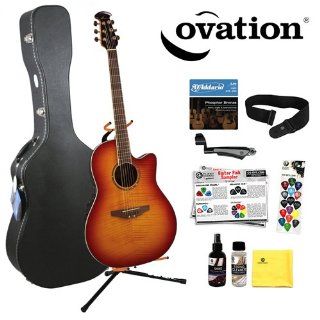 Ovation CC28 HBY Acoustic Electric Guitar with DPS/Planet