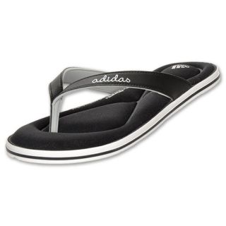 adidas Juuvi FITFOAM Womens Slide Sandals Black