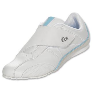 Lacoste Ekani Strap Womens Casual Shoe White/Blue