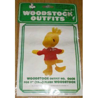 Peanuts Snoopy Best Friend Woodstock Outfits for 10 Plush