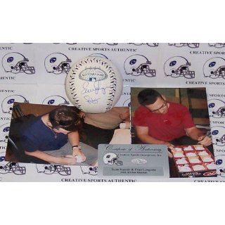 Evan Longoria and Scott Kazmir Autographed/Hand Signed