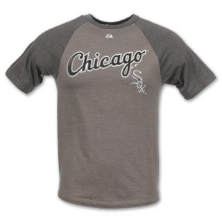 MLB Chicago White Sox Mens Tee Shirt Grey