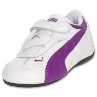 Puma Fast Cat Toddler Shoes White/Purple