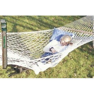 Cotton Hammock with Spread Bars (2 Sets) (Includes Carry