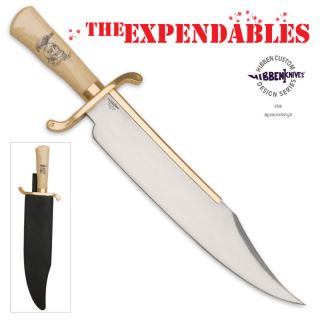 Gil Hibben Expendables Bowie Knife w Sheath Licensed