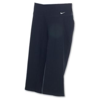 Nike Dri FIT Regular Fit Womens Capri Pants Black