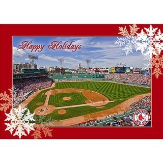 Red Sox Holiday Cards Box of 10: Sports & Outdoors