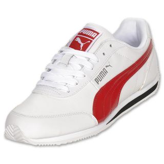 Puma Rio Racer Mens Casual Shoe White/Team Red