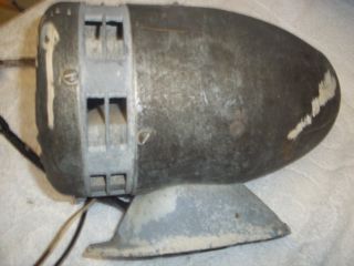 vintage siren 12 volt ,its very loud,few dents from age ,as is no
