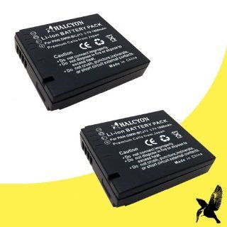 Two Halcyon 1800 mAH Lithium Ion Replacement Battery for