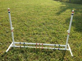 Dog Agility Equipment Bar Jump, Obedience, Flyball Fun Choices