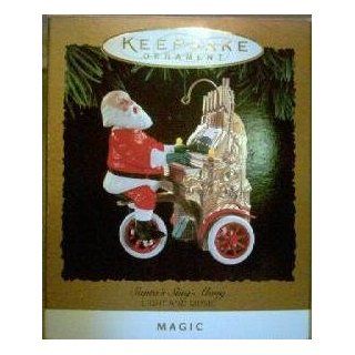 1994 Santa Sing Along magic Hallmark Ornament: Home