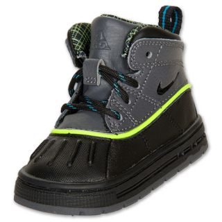 Nike Woodside Toddler Boots Grey/Black/Green
