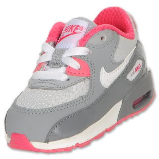 Girls Toddler Nike Air Max 90 Wolf Grey/White/Pure