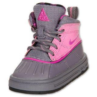 Nike Woodside Toddler Boots Grey/Pink