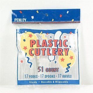 Penley Cutlery Clear Crystal Assorted Case Pack 24