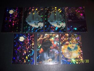 1992 Greg Hildebrandt Prism Insert Chase Collector Cards Comic Images