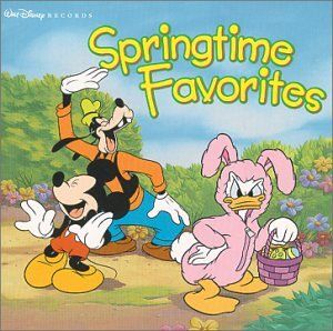 Disney Springtime Favorites Goofy Mickey Mouse New CD 050086041923
