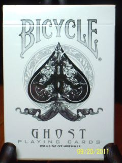 Bicycle White Ghost Deck Playing Card Decks Poker Size
