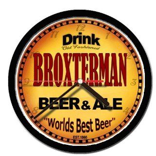 BROXTERMAN beer and ale cerveza wall clock Everything