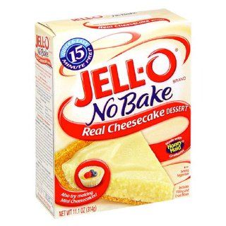Jell O No Bake Real Cheesecake Dessert, 11.1 Ounce Boxes (Pack of 12