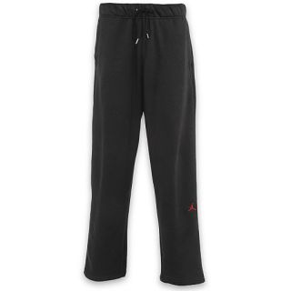 Jordan Mens Classic Fleece Pant Black/Grey/Red