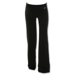 Nike Regular Dri FIT Cotton Womens Pants Black