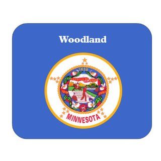 US State Flag   Woodland, Minnesota (MN) Mouse Pad