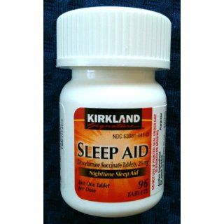 Sleep Aid Doxylamine Succinate 25 mg 96 Tablets