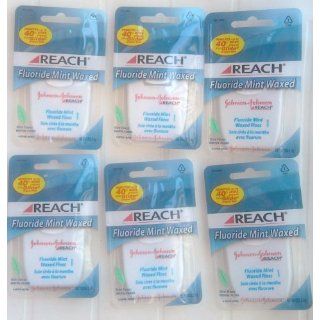  Mint Waxed Dental Floss, 55 Yds EA. (PACK OF 6): Everything Else