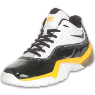 Nike Mens Zoom Sharkley Low Basketball Shoe White