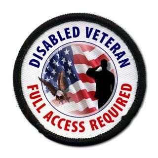 DISABLED VETERAN ACCESS REQUIRED Medical Alert 2.5 inch