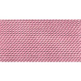 Nylon Beading Thread, Dark Pink, Size 7, 0.75 Millimeters