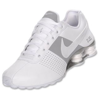 Nike Womens Shox Deliver Running Shoe White/Grey