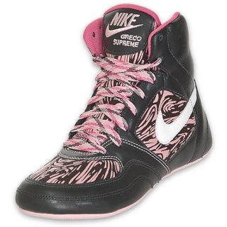 Nike Womens Greco Mid Black/White/Pink Glazy/Light