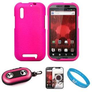 Hot Pink 2 Piece Protective Crystal Hard Snap On Protector