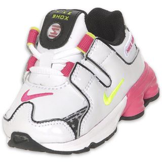 Nike Toddler Shox NZ Halloween  White/Pink/Volt