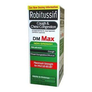 WYETH CONSUMER Robitussin DM maximum cough and chest