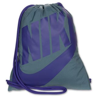 Nike Heritage Gymsack Lightweight Bag Grey/Purple