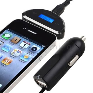 5mm FM Transmitter Power Car Charger for Samsung Galaxy S2 Note 2