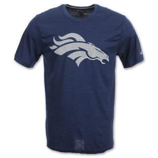 Nike Denver Broncos Heather NFL Mens Tee Shirt