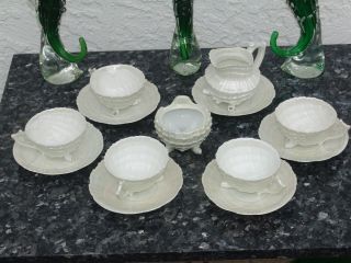 Belleek Fine Parian Royal China Set of 13 Germany Very Unique Must See