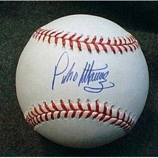 MLB Mets Pedro Martinez # 45 Autographed Baseball Sports