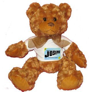 FROM THE LOINS OF MY MOTHER COMES JOSEPHINE Plush Teddy