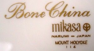 Mikasa China Mount Holyoke Pattern 114 Bread Plate